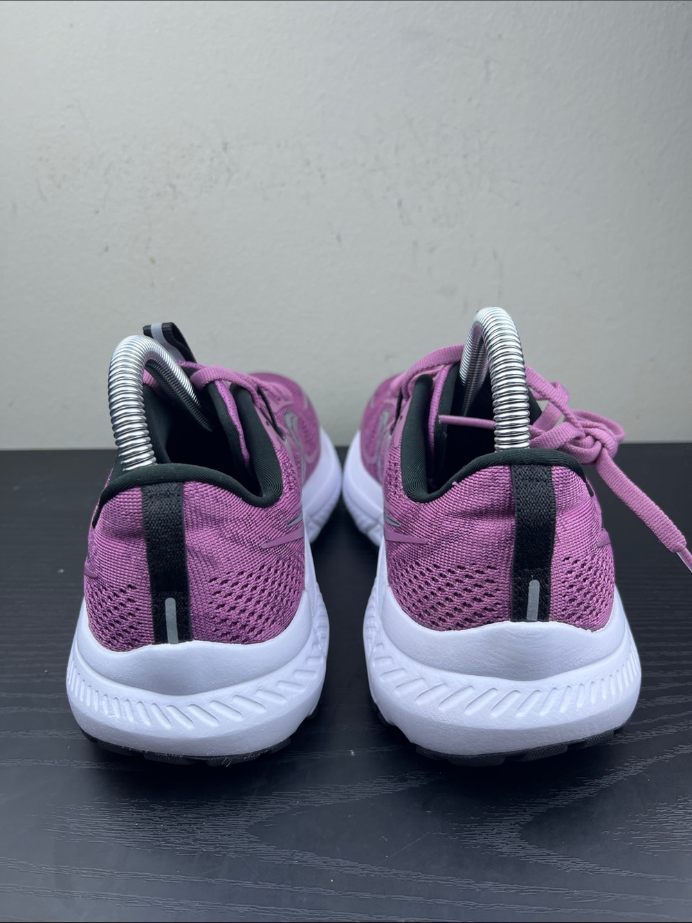 Saucony Omni 21 Women's Sz 7‎ Purple Pink Running Sneakers New with Box - Picture 4 of 7